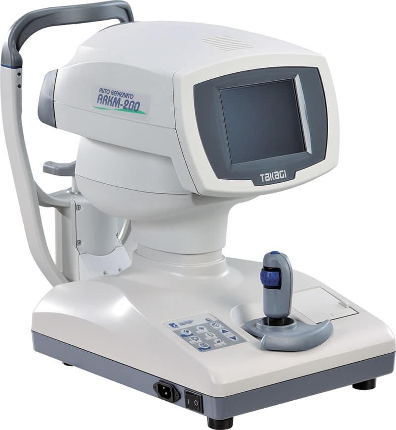 Keratometry eye testing technology at Seemant Eye Hospital Pithoragarh